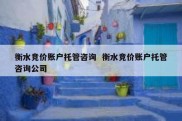 衡水竞价账户托管咨询  衡水竞价账户托管咨询公司