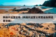 网络代运营公司（网络代运营公司营业执照经营范围）