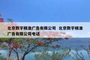 北京数字精准广告有限公司  北京数字精准广告有限公司电话