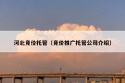 河北竞价托管（竞价推广托管公司介绍）