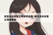 武昌竞价托管公司如何选择  武汉竞价托管公司哪家好