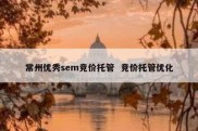 常州优秀sem竞价托管  竞价托管优化
