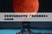 百色餐饮加盟培训学校  广西百色哪里有小吃培训班