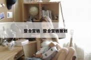 整合营销  整合营销策划