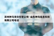 滨州神马竞价托管公司  山东神马信息科技有限公司电话