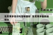 东莞寮步竞价托管哪里好  东莞寮步最新拍地价