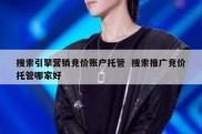 搜索引擎营销竞价账户托管  搜索推广竞价托管哪家好