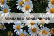 竞价托管文案生活  竞价托管公司操作流程