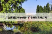广告策划公司哪家好  广告策划有限公司