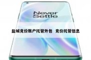盐城竞价账户托管外包  竞价托管信息