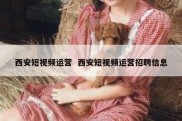 西安短视频运营  西安短视频运营招聘信息