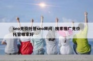 seo竞价托管seo顾问  搜索推广竞价托管哪家好