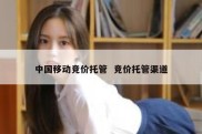 中国移动竞价托管  竞价托管渠道