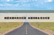 鹤壁关键词竞价托管  关键词排名竞价托管
