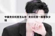 中国竞价托管怎么样  竞价托管一般要多少钱