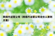 网络代运营公司（网络代运营公司合伙人策划方案）