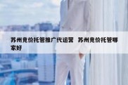 苏州竞价托管推广代运营  苏州竞价托管哪家好