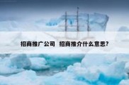 招商推广公司  招商推介什么意思?