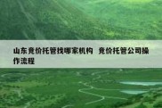 山东竞价托管找哪家机构  竞价托管公司操作流程