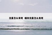 流量怎么变现  播放流量怎么变现