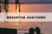 鹤壁竞价账户托管  竞价账户托管费用