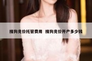 搜狗竞价托管费用  搜狗竞价开户多少钱