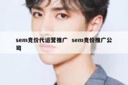sem竞价代运营推广  sem竞价推广公司