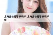 上海竞价托管哪家好  上海竞价托管哪家好些