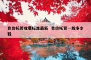 竞价托管收费标准最新  竞价托管一般多少钱
