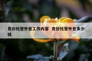 竞价托管外包工作内容  竞价托管外包多少钱