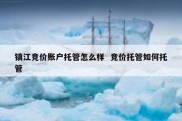 镇江竞价账户托管怎么样  竞价托管如何托管