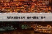 竞价托管优化公司  竞价托管推广服务