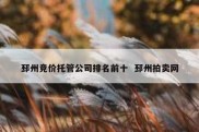 邳州竞价托管公司排名前十  邳州拍卖网