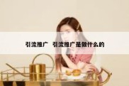 引流推广  引流推广是做什么的