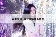 商业营销  商业营销什么意思