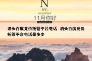 泊头百度竞价托管平台电话  泊头百度竞价托管平台电话是多少