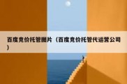 百度竞价托管图片（百度竞价托管代运营公司）