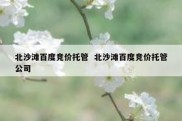 北沙滩百度竞价托管  北沙滩百度竞价托管公司