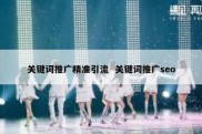 关键词推广精准引流  关键词推广seo