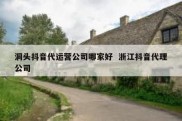 洞头抖音代运营公司哪家好  浙江抖音代理公司