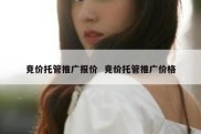 竞价托管推广报价  竞价托管推广价格