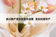 浙江账户竞价托管代运营  竞价托管开户