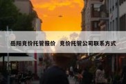 岳阳竞价托管报价  竞价托管公司联系方式