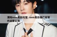 溧阳sem竞价托管  sem竞价推广托管代运营公司