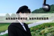 山东加盟外卖餐饮店  加盟外卖店加盟费
