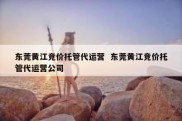东莞黄江竞价托管代运营  东莞黄江竞价托管代运营公司