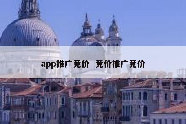 app推广竞价  竞价推广竞价 第1张