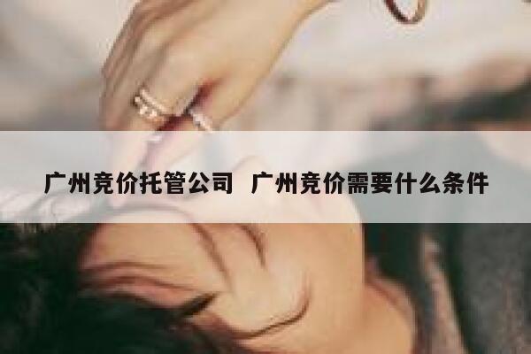 广州竞价托管公司  广州竞价需要什么条件