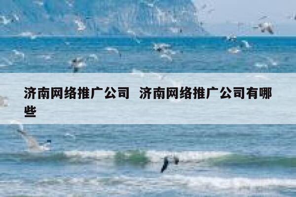 济南网络推广公司  济南网络推广公司有哪些