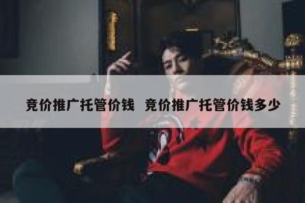 竞价推广托管价钱  竞价推广托管价钱多少 第1张